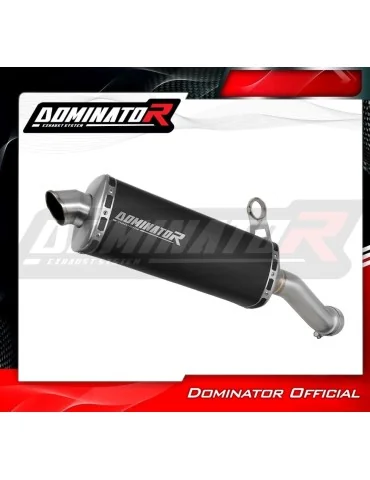Silencieux slip-on homologué Dominator P7 Noir pour BMW R1250GS Adventure (2018-2023)