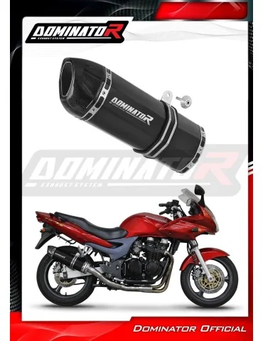 Silencieux bolt-on Dominator HP1 Noir pour Kawasaki ZR7 / ZR7S (1999-2004)