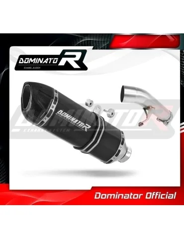 Silencieux slip-on Dominator HP1 Noir pour Suzuki GSX 1250 FA (2010-2016)