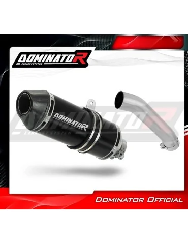 Silencieux slip-on Dominator HP3 Noir pour KTM RC 390 (2022-2024)