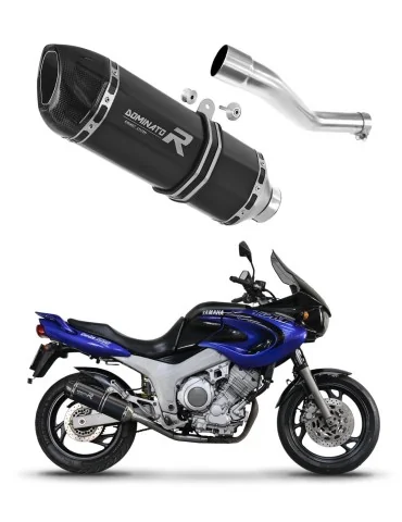 Silencieux slip-on Dominator HP1 Noir pour Yamaha TDM 850 côté droit (1991-1995)