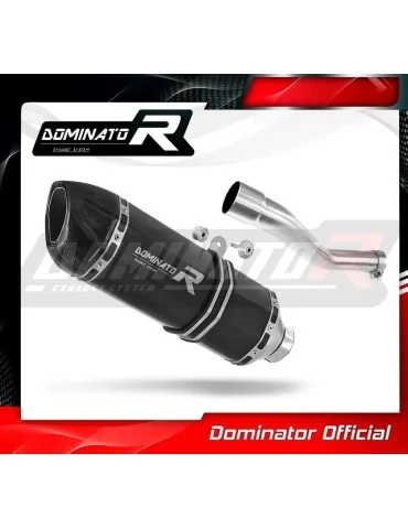 Silencieux slip-on Dominator HP1 Noir pour Yamaha TDM 850 côté droit (1991-1995)