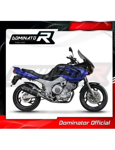 Silencieux slip-on Dominator HP1 Noir pour Yamaha TDM 850 côté droit (1991-1995)