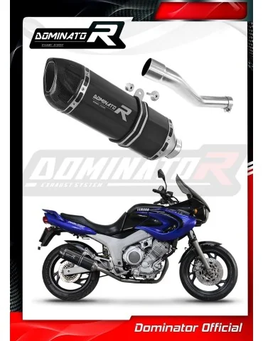 Silencieux slip-on Dominator HP1 Noir pour Yamaha TDM 850 côté droit (1996-2001)