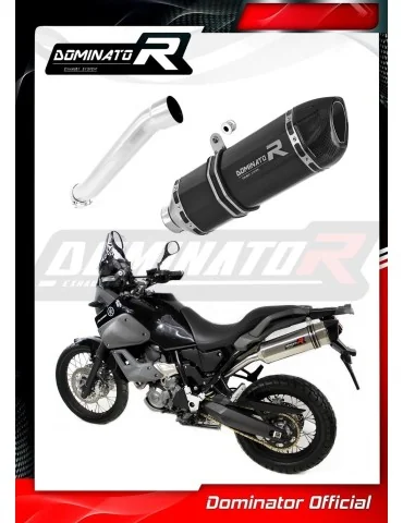 Silencieux slip-on Dominator HP1 Noir pour Yamaha XT 660 Z Tenere (2008-2016)