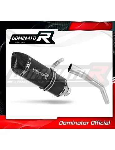 Silencieux slip-on Dominator HP1 Noir pour Triumph Tiger 800 XC XR (2011-2014)