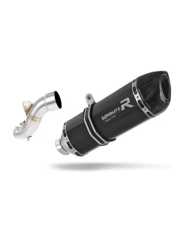 Silencieux slip-on Dominator HP1 Noir pour KTM LC4 640 SM (1999-2004)