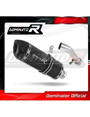 Silencieux slip-on Dominator HP1 Noir pour Honda NC 700 / 750 S (2012-2020)