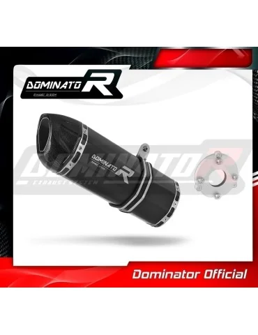 Silencieux bolt-on Dominator HP1 Noir pour Daelim VJF Roadsport 125
