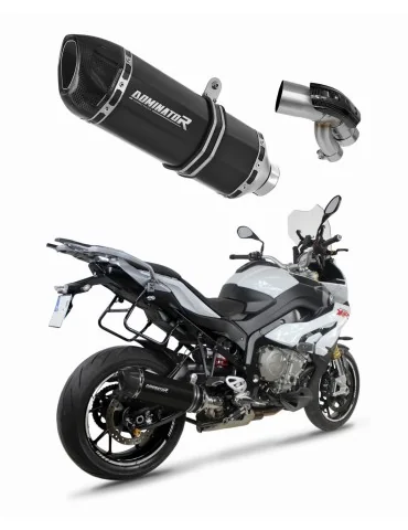 Silencieux slip-on Dominator HP1 Noir pour BMW S1000XR (2015-2019)