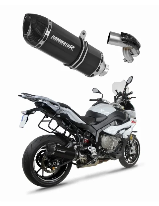 Silencieux slip-on Dominator HP1 Noir pour BMW S1000XR 2015-2019, vue 1