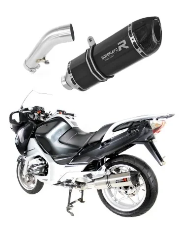 Silencieux slip-on Dominator HP1 Noir pour BMW R1200RT (2004-2009)