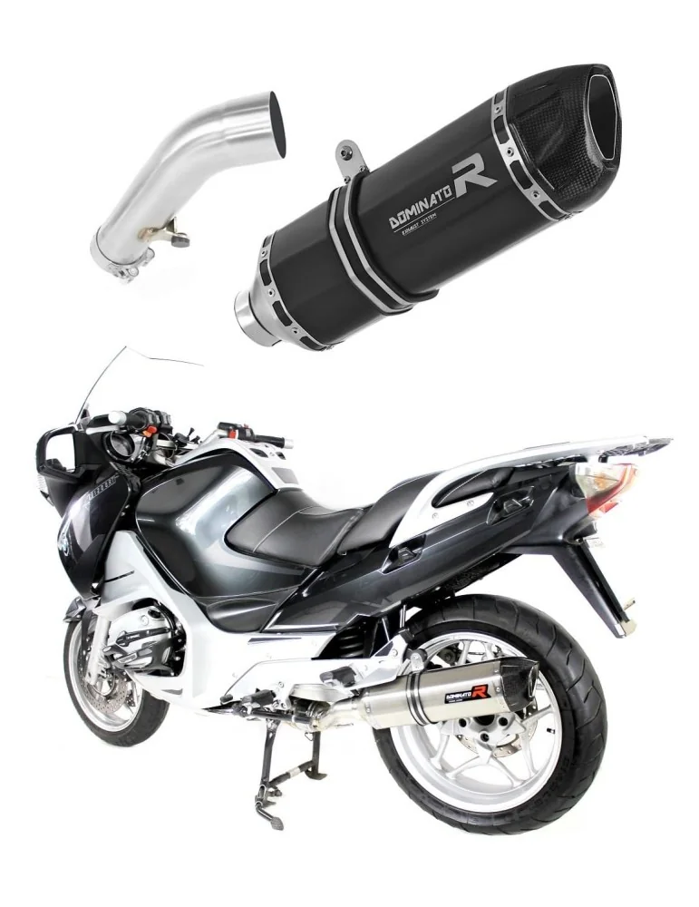 Silencieux slip-on Dominator HP1 Noir pour BMW R1200RT (2004-2009)