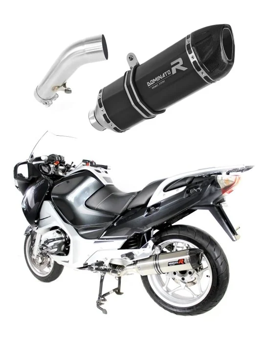 Silencieux slip-on Dominator HP1 Noir pour BMW R1200RT 2004-2009, vue 1