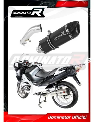 Silencieux slip-on Dominator HP1 Noir pour BMW R1200RT (2004-2009)