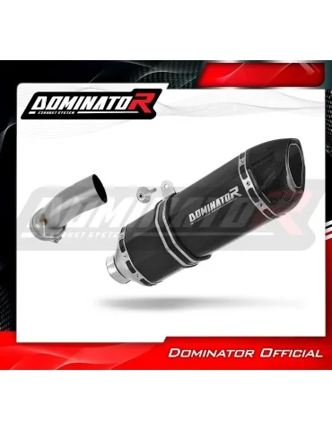 Silencieux slip-on Dominator HP1 Noir pour BMW R1200R (2010-2014)