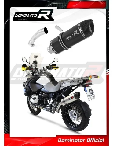 Silencieux slip-on Dominator HP1 Noir pour BMW R1200GS (2010-2012)