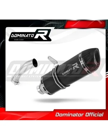 Silencieux slip-on Dominator HP1 Noir pour BMW R1200GS (2010-2012)