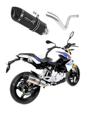 Silencieux slip-on Dominator HP1 Noir pour BMW G310R (2016-2022)