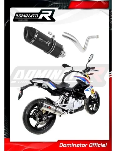 Silencieux slip-on Dominator HP1 Noir pour BMW G310R (2016-2022)
