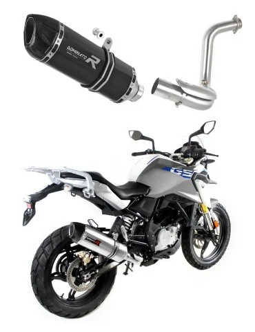 Silencieux slip-on Dominator HP1 Noir pour BMW G310GS (2016-2024)