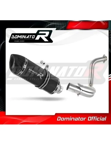 Silencieux slip-on Dominator HP1 Noir pour BMW G310GS (2016-2024)