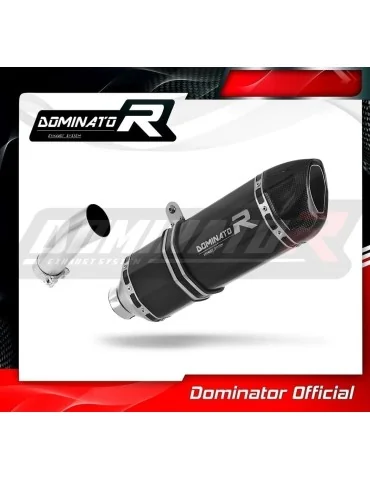 Silencieux slip-on Dominator HP1 Noir pour BMW F800GT (2012-2019)