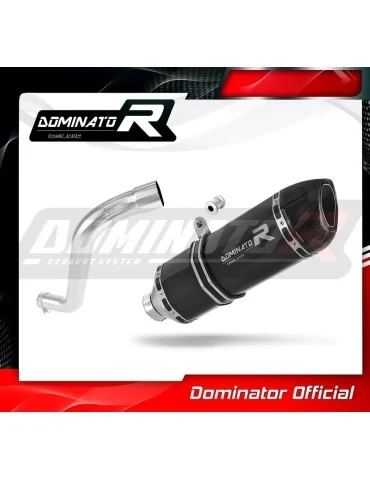 Silencieux slip-on Dominator HP1 Noir pour BMW F650ST