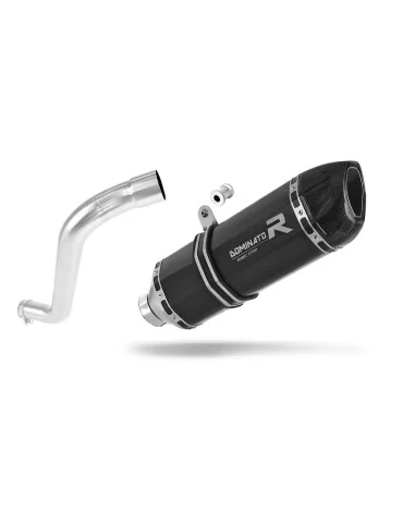 Silencieux slip-on Dominator HP1 Noir pour BMW F650 Funduro