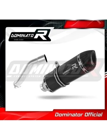 Silencieux slip-on Dominator HP1 Noir pour BMW F650 CS (2002-2005)