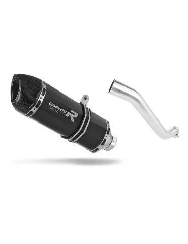 Silencieux slip-on Dominator HP1 Noir pour Aprilia RSV 4 RR (2015-2016)