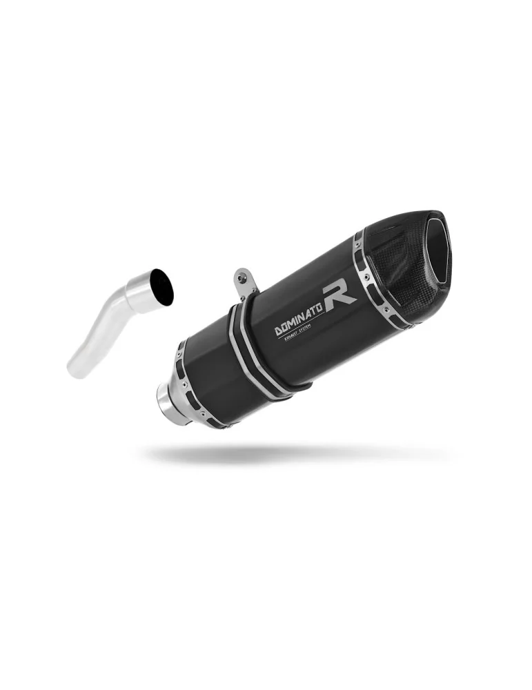Silencieux slip-on Dominator HP1 Noir pour Aprilia RS 125 (1999-2005)