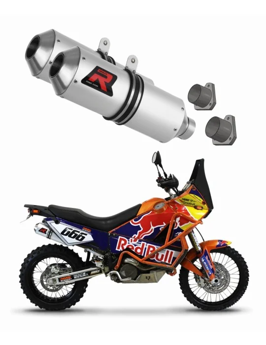 Silencieux bolt-on Dominator MX pour KTM 990 Adventure 2007-2012, vue 1