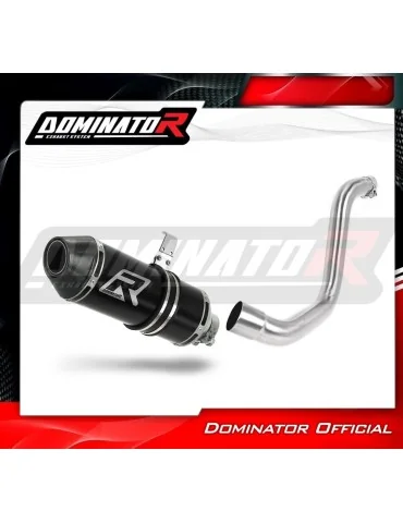 Silencieux slip-on Dominator HP3 Noir pour KTM 125 Duke (2012-2016)