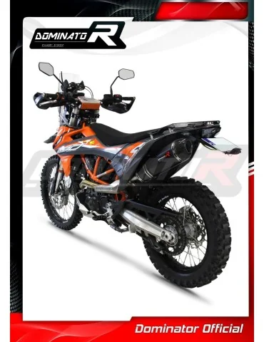 Silencieux slip-on Dominator HP1 Noir pour KTM 690 Enduro R (2021-2023)