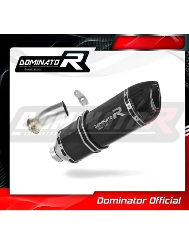 Silencieux slip-on Dominator HP1 Noir pour KTM 690 Enduro R (2019-2020)