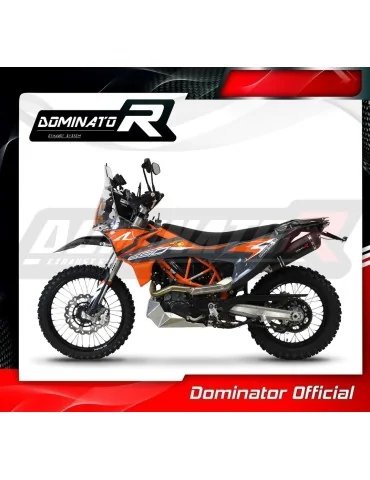Silencieux slip-on Dominator HP1 Noir pour KTM 690 Enduro R (2019-2020)