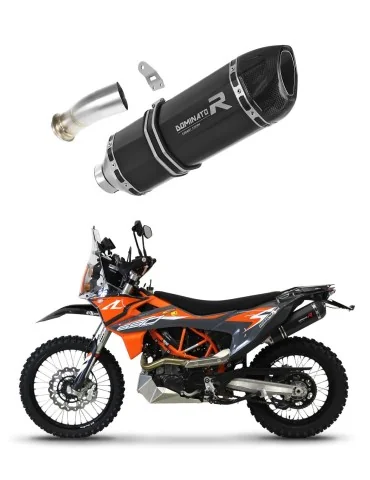 Silencieux slip-on Dominator HP1 Noir pour KTM 690 SMC R (2019-2020)