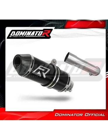 Silencieux slip-on Dominator HP3 Noir pour KTM 390 Duke (2021-2023)