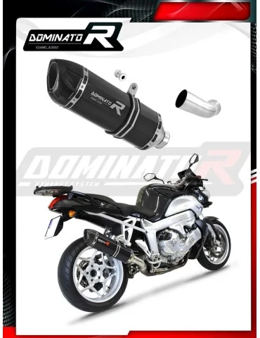 Silencieux slip-on Dominator HP1 Noir pour BMW K1200R (2005-2009)