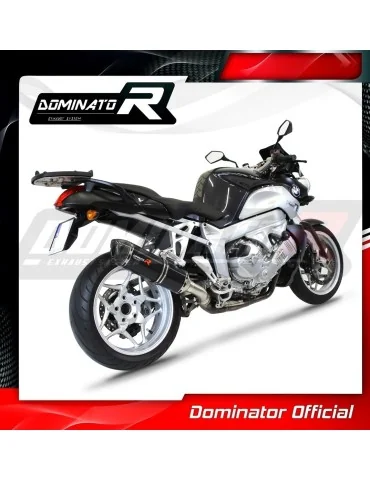 Silencieux slip-on Dominator HP1 Noir pour BMW K1200R (2005-2009)