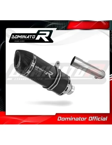 Silencieux slip-on Dominator HP1 Noir pour KTM 390 Adventure (2020-2024)