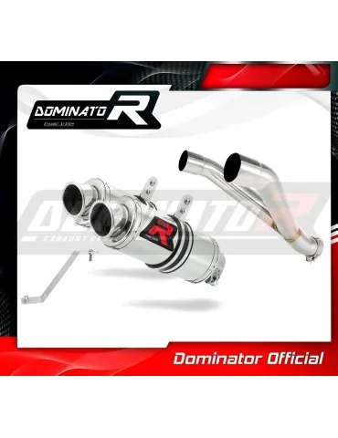 Silencieux slip-on Dominator GP1 pour Yamaha MT 03 660 (2006-2013)