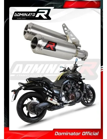 Silencieux slip-on Dominator GP pour Yamaha V MAX 1700 (2009-2019)