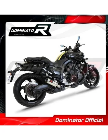 Silencieux slip-on Dominator GP pour Yamaha V MAX 1700 (2009-2019)