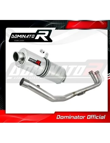 Ligne d'échappement complète inox Dominator OV pour Yamaha T-max 500 (2008-2011)