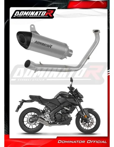 Ligne d'échappement complète Dominator HP8 Titane pour Yamaha MT 125 (2021-2024)