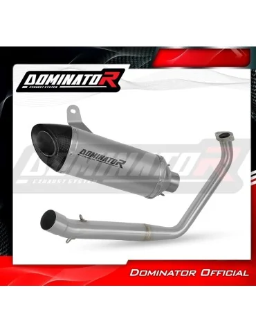 Ligne d'échappement complète Dominator HP8 Titane pour Yamaha YZF R125 (2019-2020)