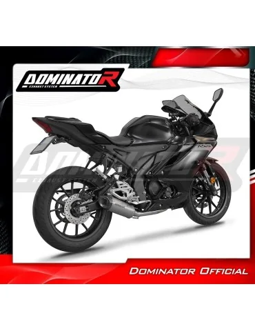 Ligne d'échappement complète Dominator HP8 Titane pour Yamaha YZF R125 Euro 5 (2021-2024)