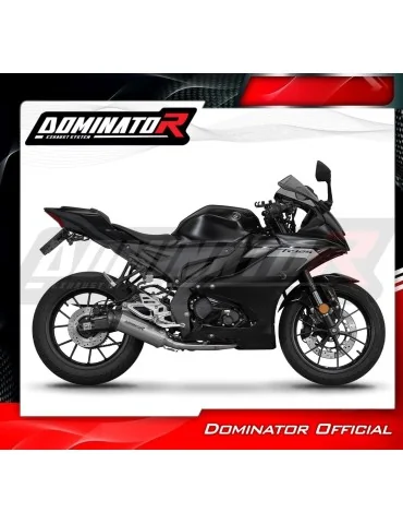 Ligne d'échappement complète Dominator HP8 Titane pour Yamaha YZF R125 Euro 5+ (2024-2025)